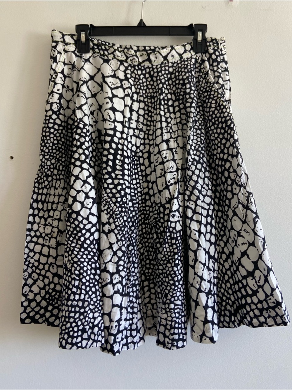 Anthropologie Edme & Estelle A-Line Flowy Patterned Skirt Y2K 90's Size 14